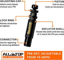 Load image into Gallery viewer, Adjustable Auto Stop Tire Deflator Valve Kit