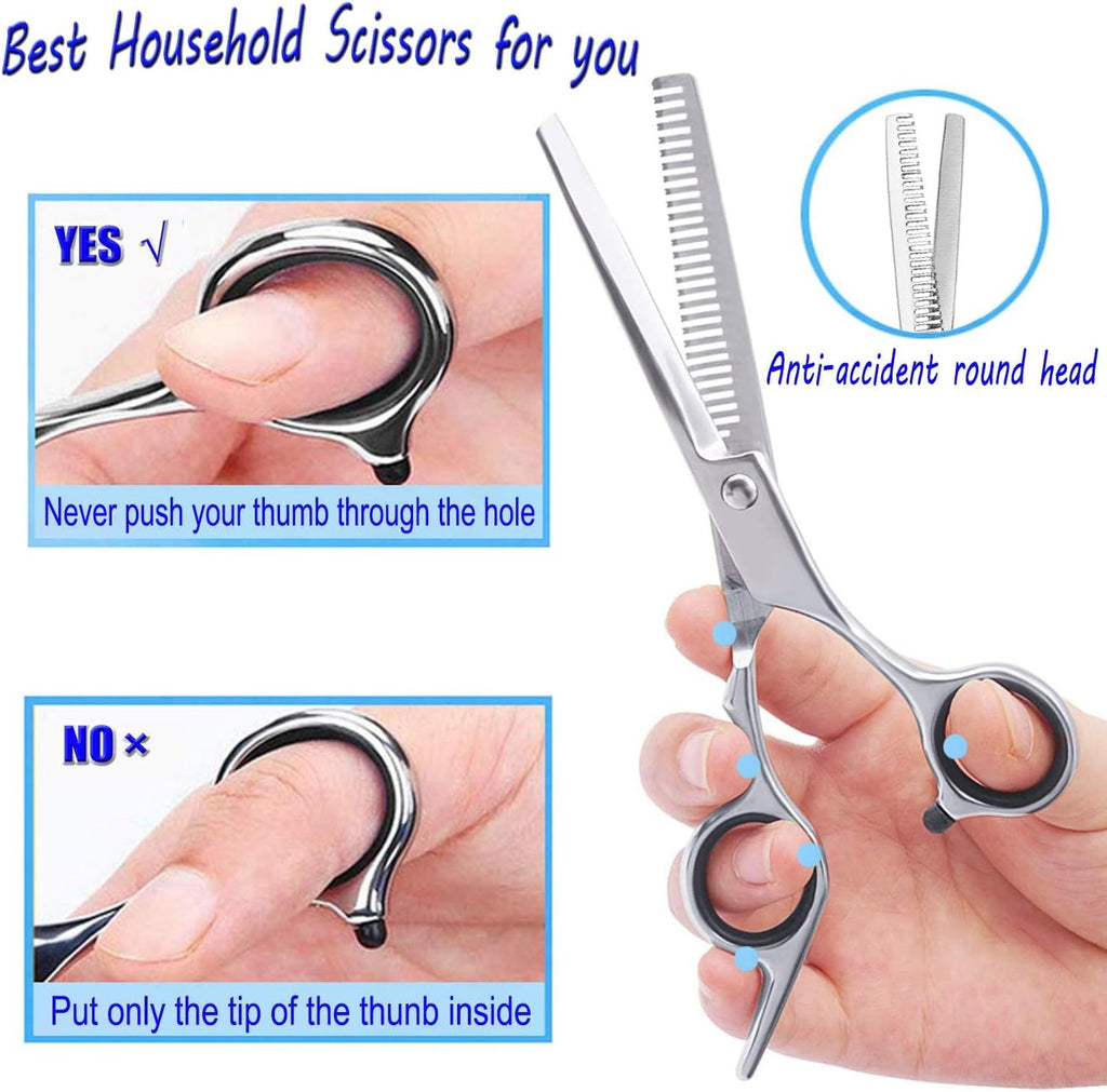 Professional Thinning Shears Hair Cutting Scissors Stainless Steel