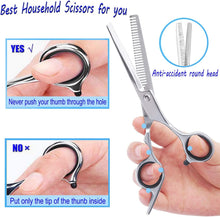 Load image into Gallery viewer, Professional Thinning Shears Hair Cutting Scissors Stainless Steel