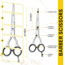 Load image into Gallery viewer, Professional Razor Edge Barber Hair Cutting Scissor