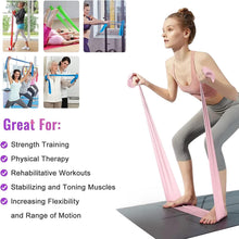 Load image into Gallery viewer, Latex Resistance Exercise Band For Physiotherapy Strength Training Fitness