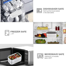 Load image into Gallery viewer, Stainless Steel Lunch Box Insulated Bento Box Containers