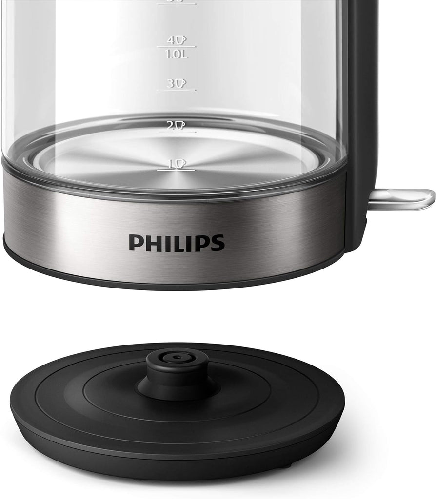 Philips Glass Kettle Series 5000 2200W 1.7L Blue Light Indicator
