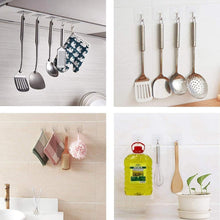 Load image into Gallery viewer, Adhesive Hooks Heavy Duty Wall Hooks 20 Pack