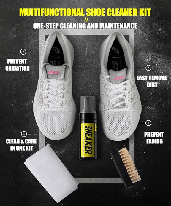 Shoe Cleaner Kit for Sneaker Water Free Foam