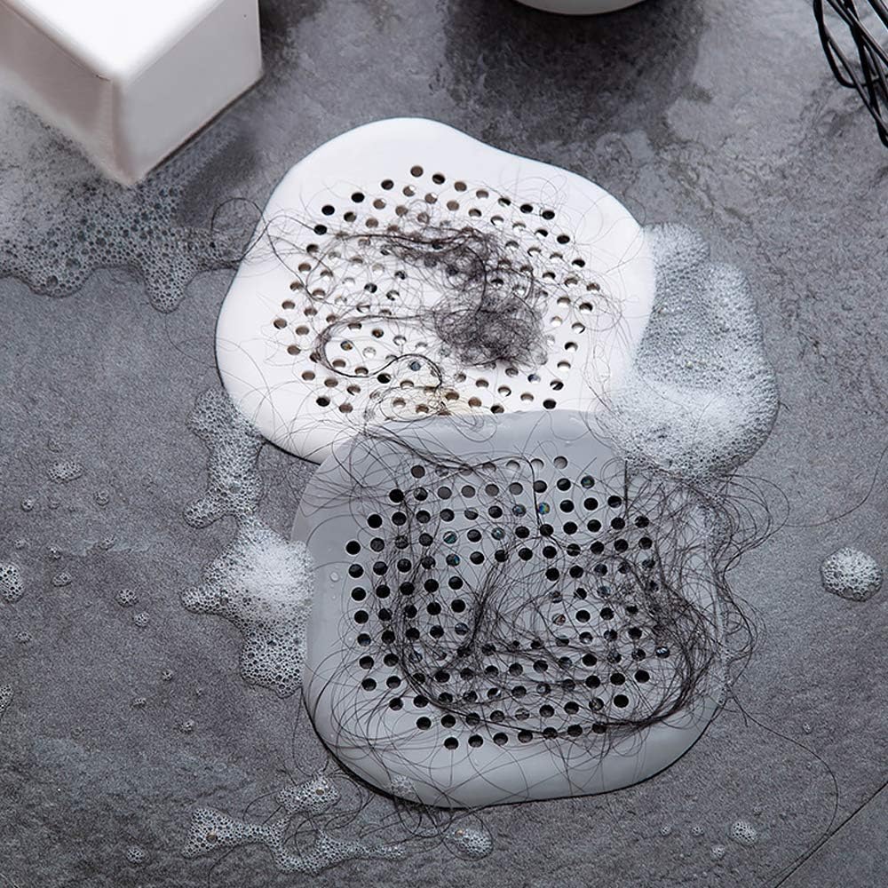 SENHAI Silicone Drain Protector Shower Hair Catcher
