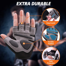 Load image into Gallery viewer, Gym Gloves Full Wrist Support Breathable Grip Fitness