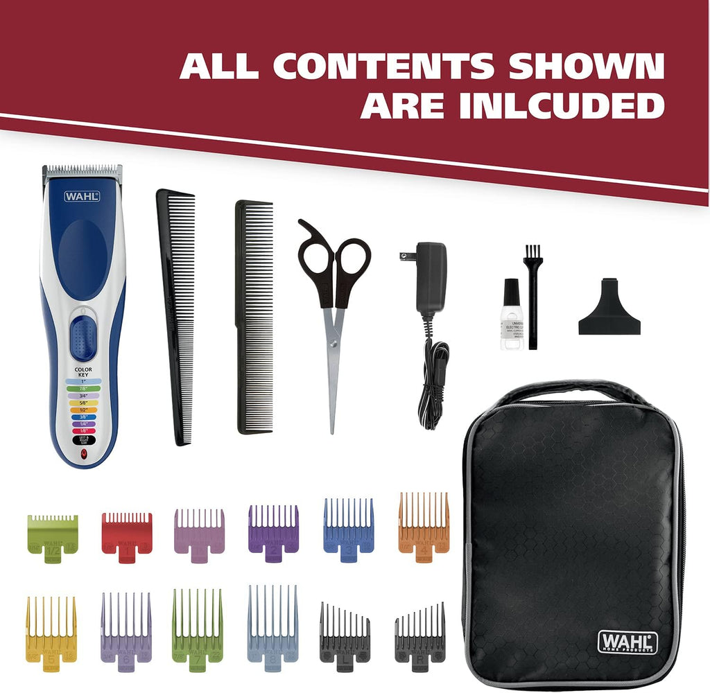 Wahl Color Pro Cordless Hair Clipper Trimmer