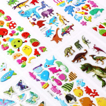 Load image into Gallery viewer, Mumoo Bear 3D Stickers for Kids Puffy Stickers Variety Sheets