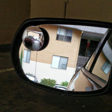 Load image into Gallery viewer, Ampper Blind Spot Round HD Glass Convex Rear View Mirror Car