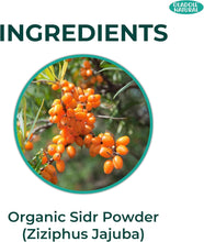 Load image into Gallery viewer, Natural Organic Sidr Powder for Hair and Skin Care