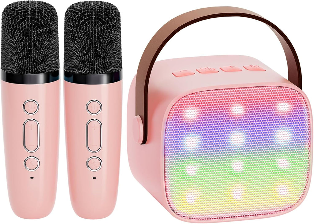 Mini Karaoke Machine for Kids Adults Portable Bluetooth Speaker