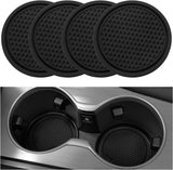 Car Cup Coaster Universal Non Slip Holders Black