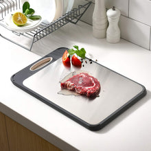 Load image into Gallery viewer, GuanCI Large Stainless Steel Cutting Board