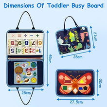 Load image into Gallery viewer, Toddler Busy Board Montessori Toy Learning Activity