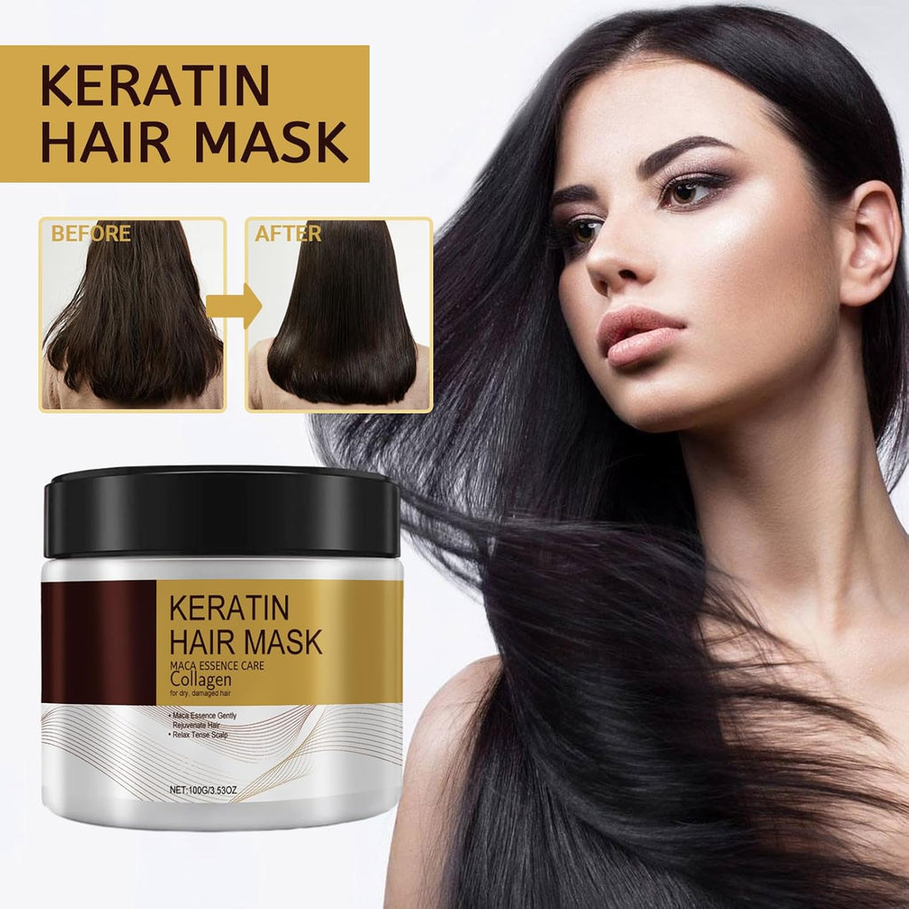 Keratin Hair Treatment Mask Care Anti Frizz Repair