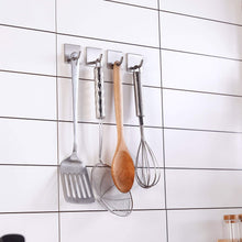 Load image into Gallery viewer, JS Heavy Duty Adhesive Hooks Stainless Steel Wall Hooks