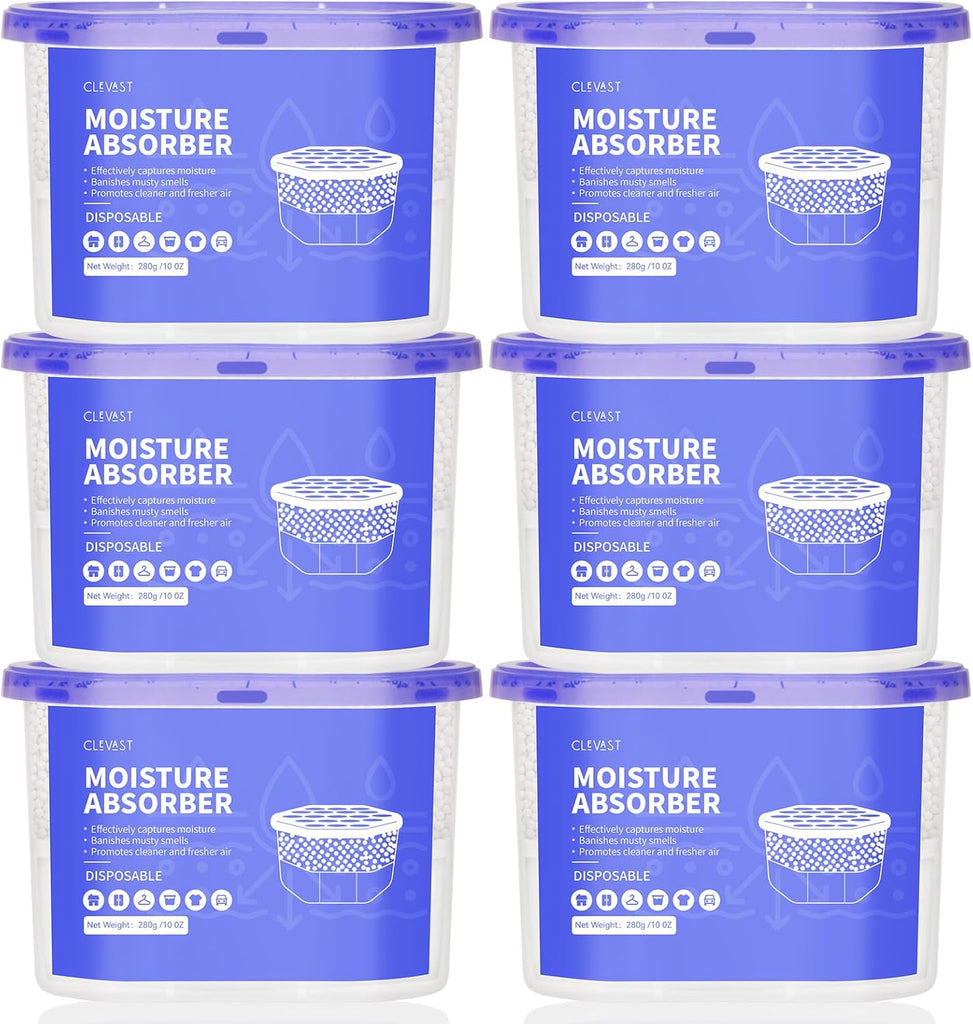 Moisture Absorbers Boxes 6 Pack Dehumidifier