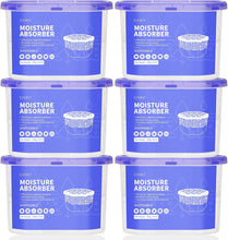 Load image into Gallery viewer, Moisture Absorbers Boxes 6 Pack Dehumidifier