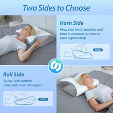 Load image into Gallery viewer, Memory Foam Cervical Pillow Ergonomic Contour Orthopedic Pillow