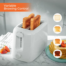 Load image into Gallery viewer, Geepas 2 Slice Bread Toaster Variable Browning