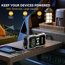 Load image into Gallery viewer, Jump Starter with Air Compressor 6000A Battery Pack