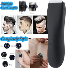 Load image into Gallery viewer, Electric Body Hair Trimmer for Men Groin Trimmer Beard Hair