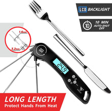 Load image into Gallery viewer, Digital Meat Thermometer Instant Read Food Thermometer