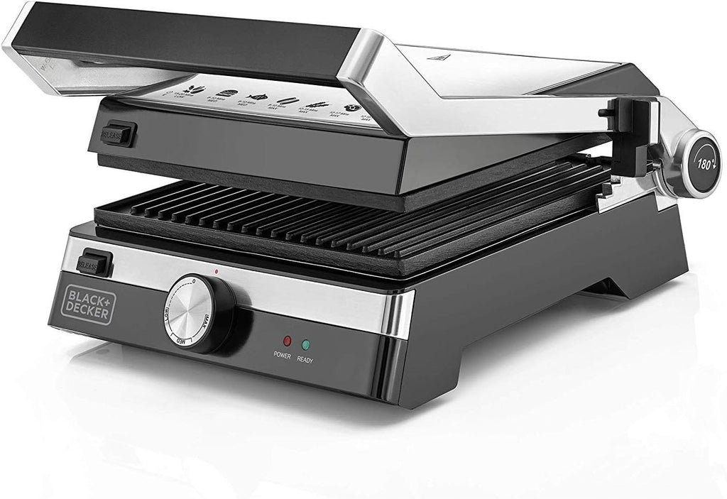 BLACKDECKER Family Health Grill 180 Hinge 2000W