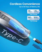 Load image into Gallery viewer, GLAKER Hair Clippers for Men Cordless Trimmer with Guards Blades