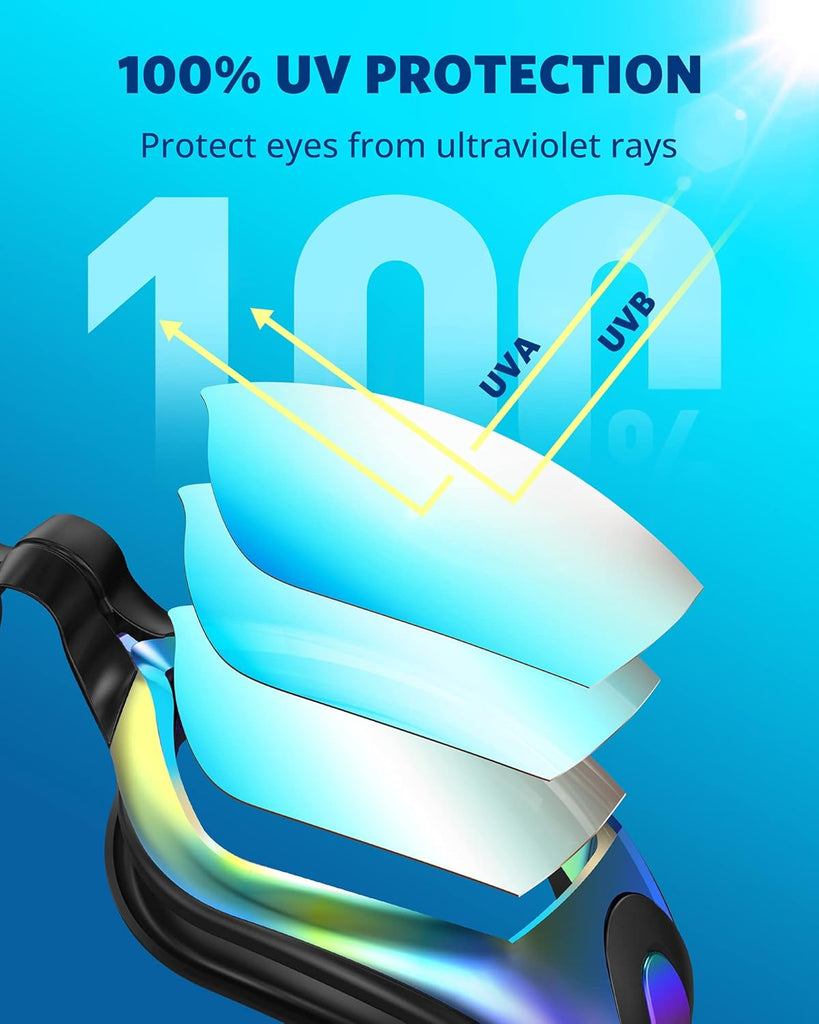Aegend Swim Goggles Swimming Goggles Adult Men Women