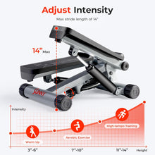 Load image into Gallery viewer, Sunny Health Fitness Mini Steppers for Home Exercise