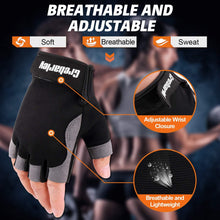 Load image into Gallery viewer, Gym Gloves Full Wrist Support Breathable Grip Fitness