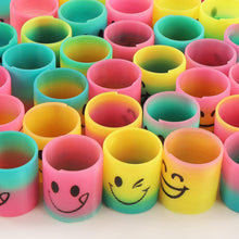 Load image into Gallery viewer, Spring Rainbow Magic Fidget Stress Coil Mini Springs Bulk Toys