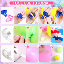 Load image into Gallery viewer, Electric Air Balloon Pump Set Dual Nozzle Balloon Inflator