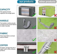 Load image into Gallery viewer, Large Capacity Bags Clothes Storage Organizers Foldable Durable