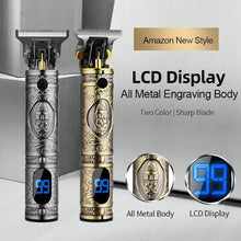 Load image into Gallery viewer, AMULISS Professional Mens Hair Clippers Cordless Trimmer Kit