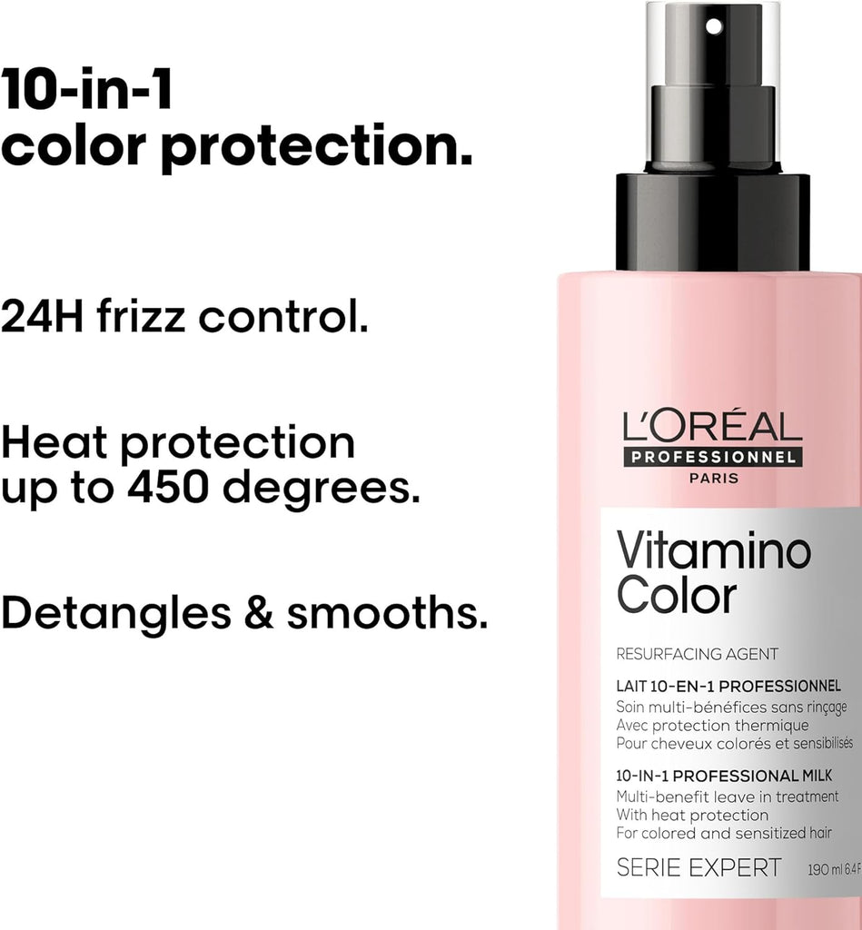 Vitamino Color Leave In Treatment Heat Protectant Detangler