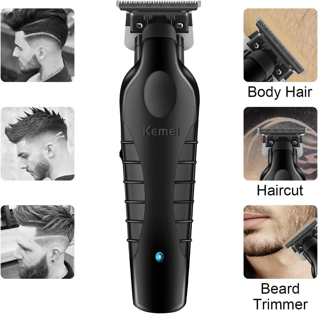 KEMEI Professional Cordless Hair Clipper for Men Electric