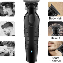 Load image into Gallery viewer, KEMEI Professional Cordless Hair Clipper for Men Electric
