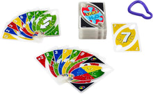 Load image into Gallery viewer, Mattel Games UNO H20 water resistant cards game extra durable