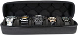 AUKURA Watch Storage Box for Five Watches Black