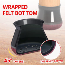 Load image into Gallery viewer, PISAO Chair Leg Floor Protectors Silicone Caps Covers