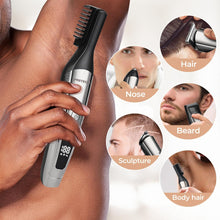 Load image into Gallery viewer, Beard Trimmer for Men Electric Hair Clipper Cordless Grooming Kit