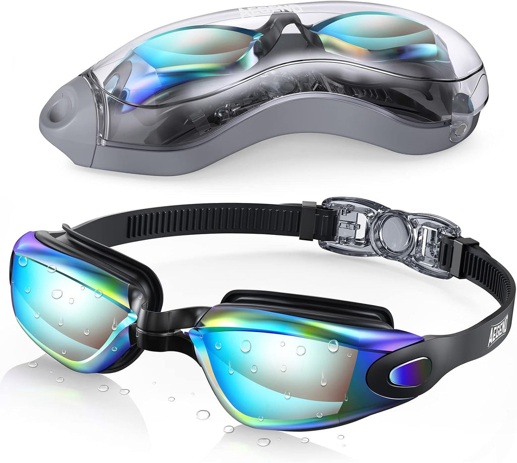 Aegend Swim Goggles Swimming Goggles Adult Men Women