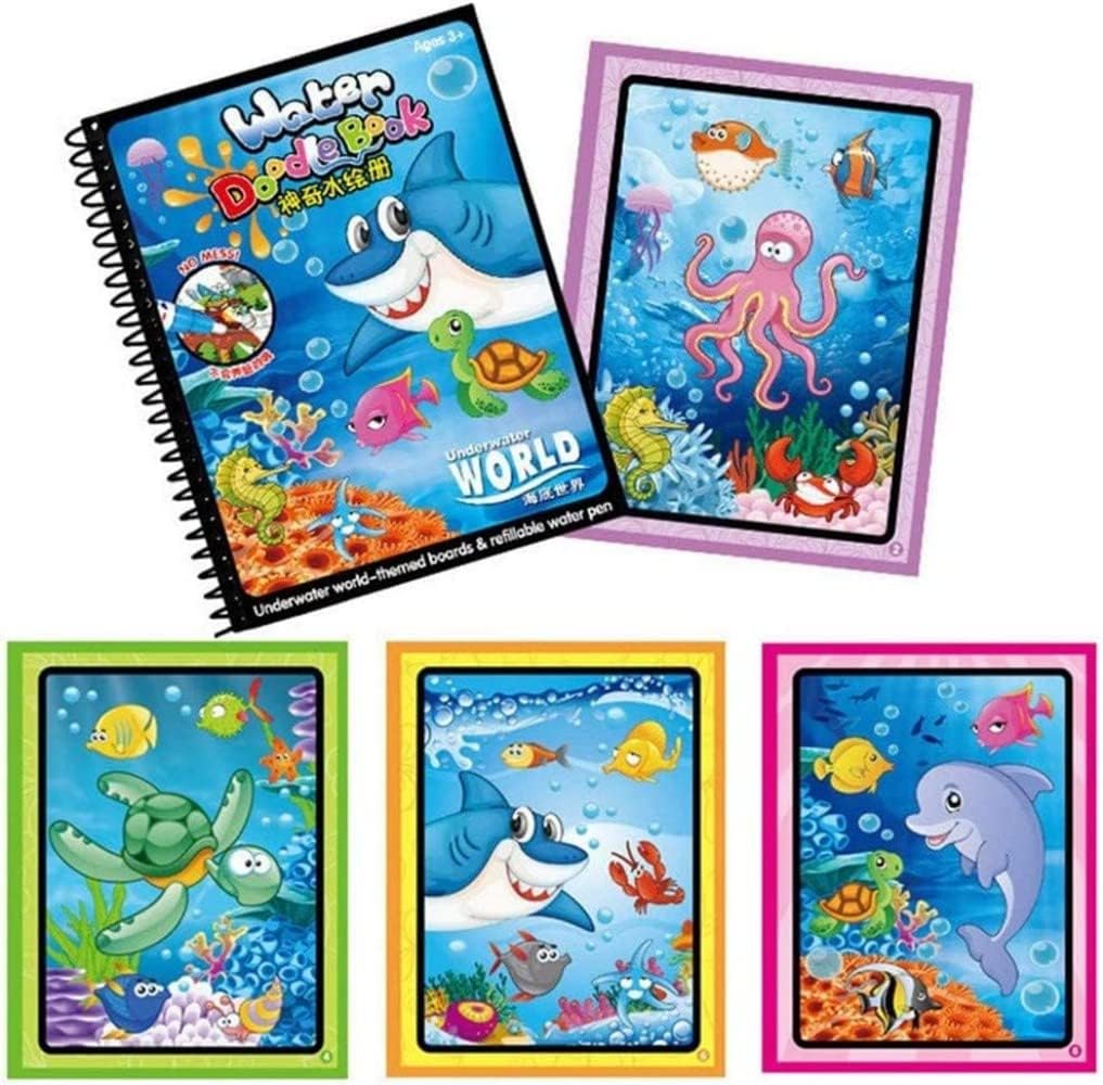 Mumoo Bear Magic Water Colouring Book for Kids