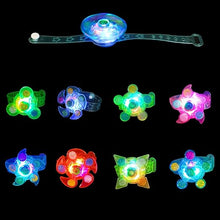Load image into Gallery viewer, LED Light Up Fidget Spinner Bracelets Party Favors For Kids