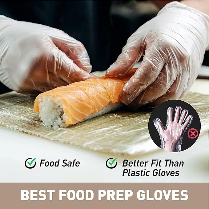Zalcoon Vinyl Clear Gloves Powder Free Non Sterile