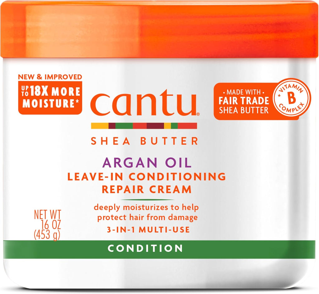 Cantu Argan Oil Leave in Conditioning Repair Cream