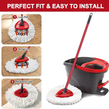 Load image into Gallery viewer, Spin Mop Heads Replacement Compatible with Vileda O Cedar
